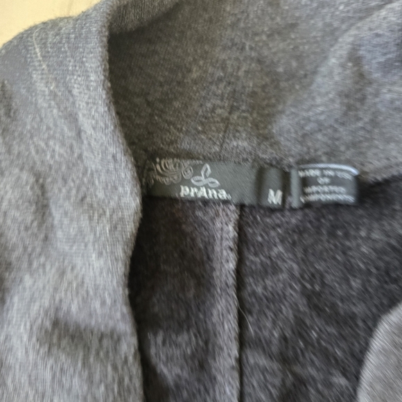 PrAna open front sweatshirt size medium - Picture 5 of 8